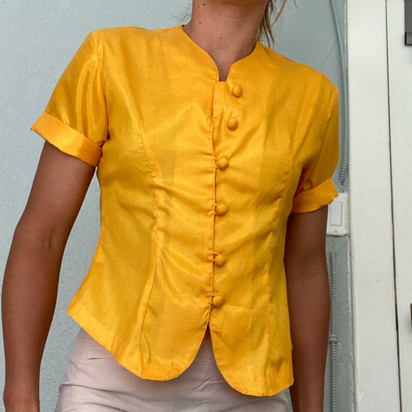 Handmade Silk Top - Picture 3 of 9